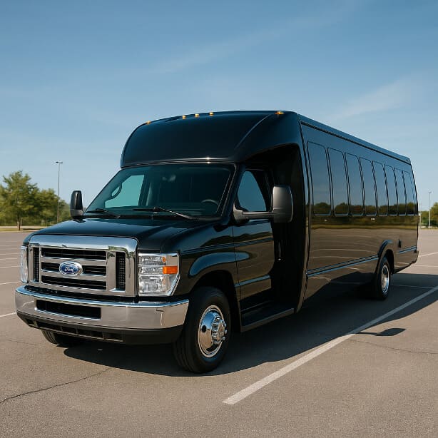 Charter Bus Rental Pearland 18 Passenger Minibus