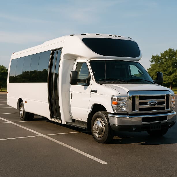 Charter Bus Rental Pearland 20 Passenger Minibus